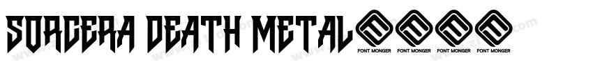 Sorcera Death Metal字体转换